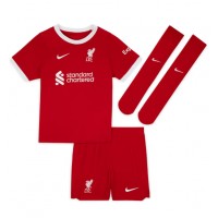 Liverpool Darwin Nunez #9 Heimtrikotsatz Kinder 2023-24 Kurzarm (+ Kurze Hosen)